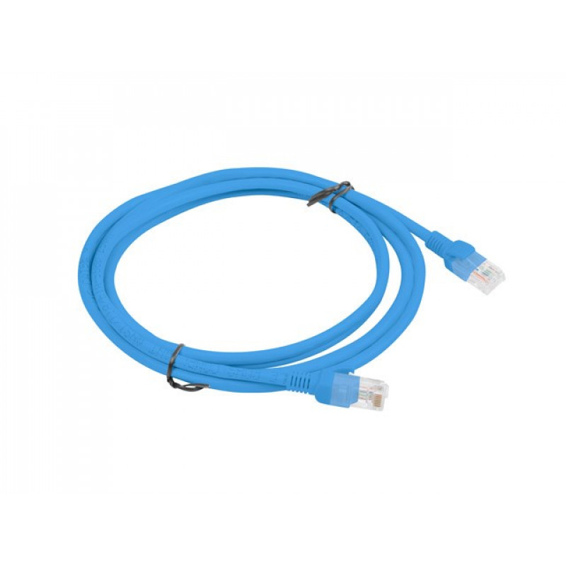 LANBERG Cat5e U/UTP -verkkokaapeli RJ45, 2 m, sininen