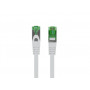 Lanberg Cat7 S/FTP -verkkokaapeli RJ45, 1,5 m, harmaa, LSZH