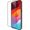 dbramante1928 eco-shield näytönsuoja Apple iPhone 15 -puhelimelle, musta reuna