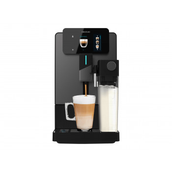 Cecotec Cremmaet Latte Touch täysautomaattinen kahvinkeitin, 19 bar, integroitu maidonvaahdotin, 1500 W, musta