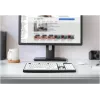 Geemarc KBSV3 USB-näppäimistö, saksalainen asettelu (QWERTZ), valkoinen
