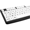 Geemarc KBSV3 USB-näppäimistö, saksalainen asettelu (QWERTZ), valkoinen