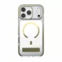 Zagg Santa Cruz Snap Metallic kuori jalustalla iPhone 18 Pro Max / 17 Pro Max, kulta