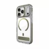 Zagg Santa Cruz Snap Metallic kuori jalustalla iPhone 18 Pro / 17 Pro, kulta