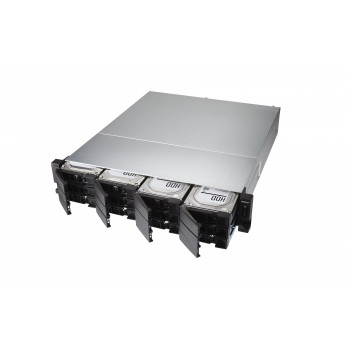 QNAP TS-H1886XU-RP-R2 3U -runkomallinen NAS - Intel Xeon D-1622, 16GB DDR4, QuTS hero, ilman kiintolevyjä