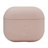 dbramante1928 Costa Rica – kotelo langattomille kuulokkeille – kierrätetty muovi, silikoni – pinksand – Apple AirPods (3. sukupolvi)