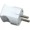 Kopp Schuko-pistoke, yksiosainen kotelo, enintään 3x1,5 mm², 16A, 250V~, IP20 (16731N)