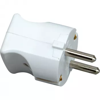 Kopp Schuko-pistoke, yksiosainen kotelo, enintään 3x1,5 mm², 16A, 250V~, IP20 (16731N)