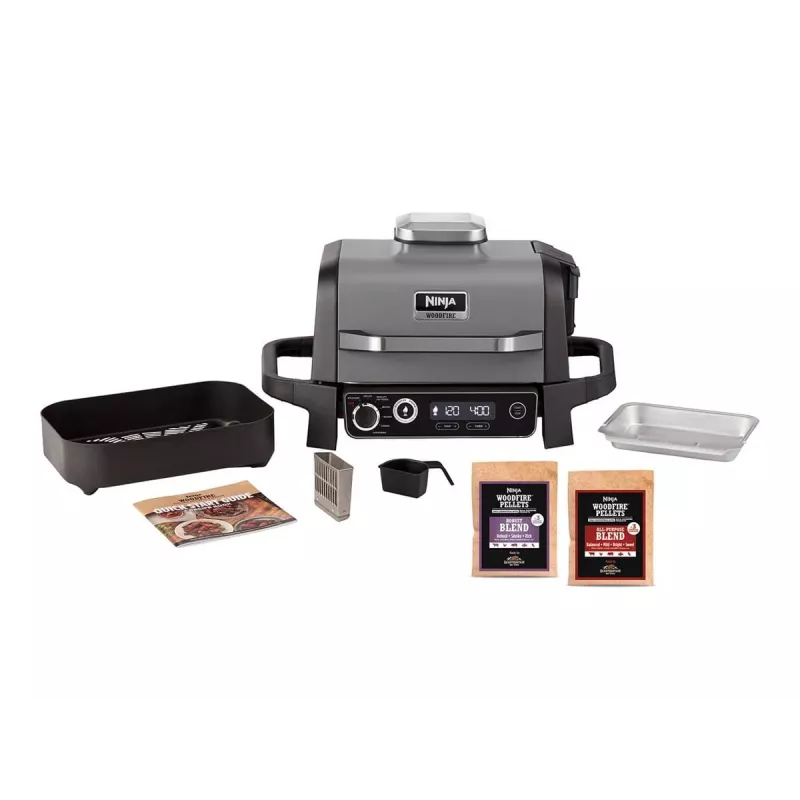 SharkNinja Ninja Woodfire OG701DE - grilli ja savustin