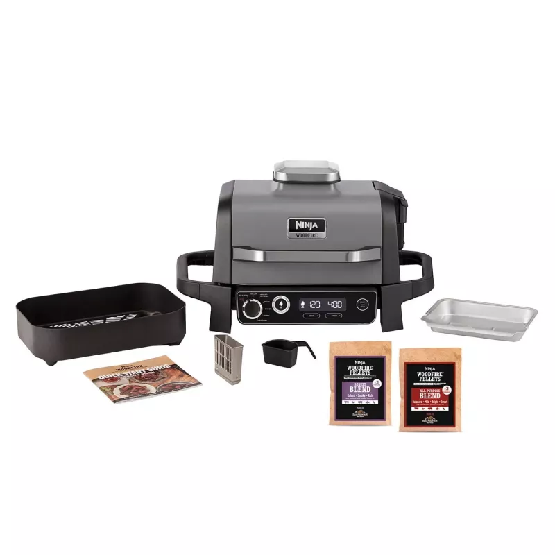 SharkNinja Ninja Woodfire OG701DE - grilli ja savustin