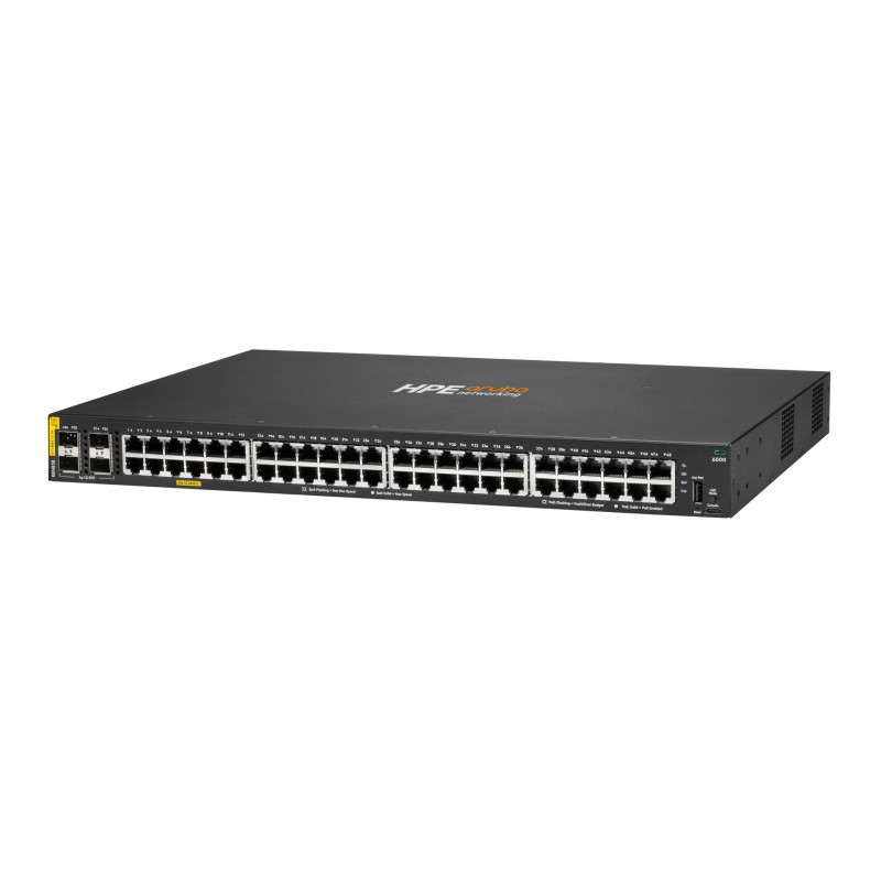HPE R8N85B Aruba Networking CX 6000 kytkin 48p CL4 PoE 4p SFP 1G 370W
