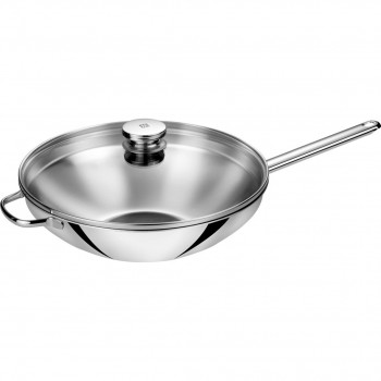Zwilling Plus wok kahdella kädensijalla ja kannella, 32 cm (40998-032-0)