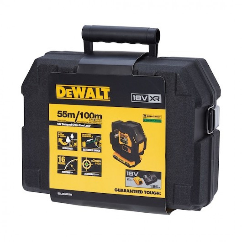 DeWALT DCLE34021D1-QW laservatupassi