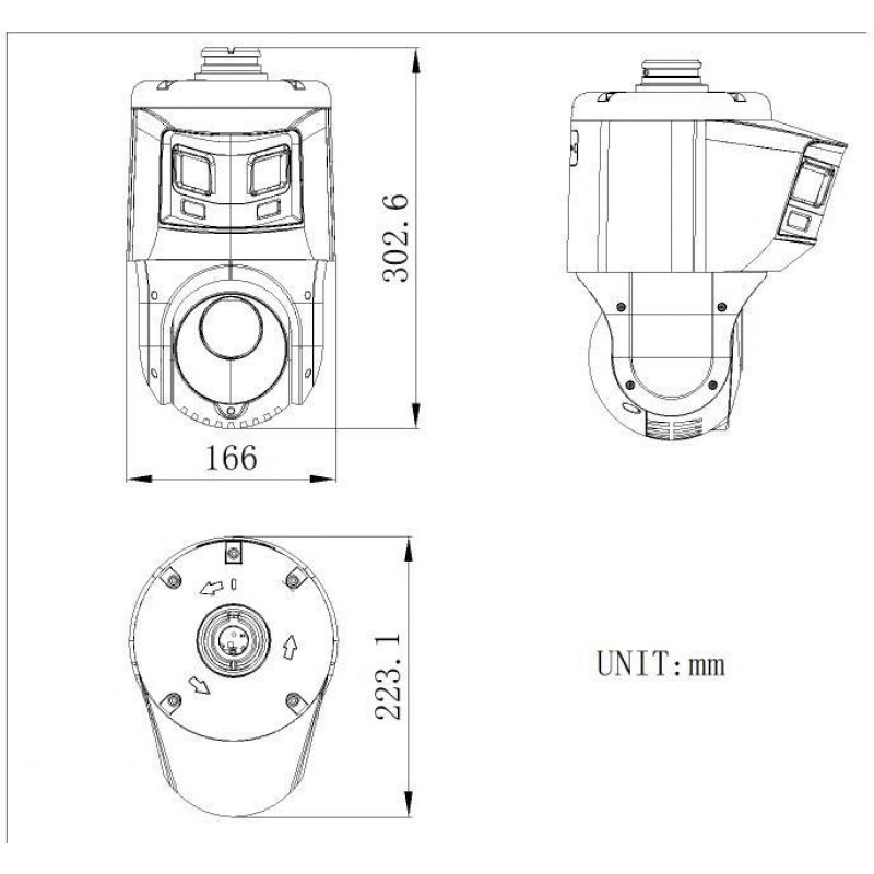 Hikvision DS-2SE4C225MWG-E/26(F0) IP-valvontakamera