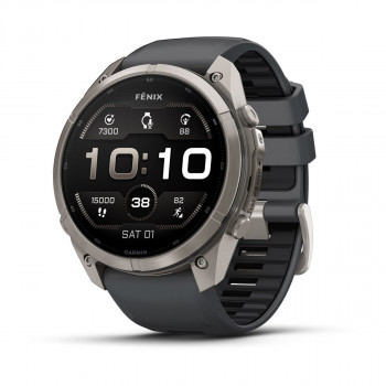 Garmin Fenix 9 Pro – 51mm titaani grafiitti/musta silikoniranneke älykello