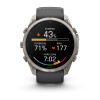 Garmin Fenix 9 Pro – 51mm titaani grafiitti/musta silikoniranneke älykello