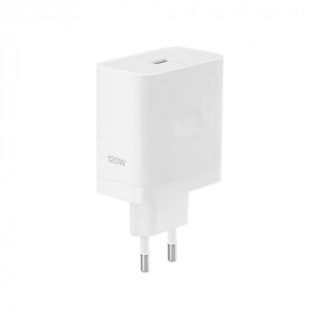 OnePlus SUPERVOOC 120W yhden portin USB-A laturi, valkoinen
