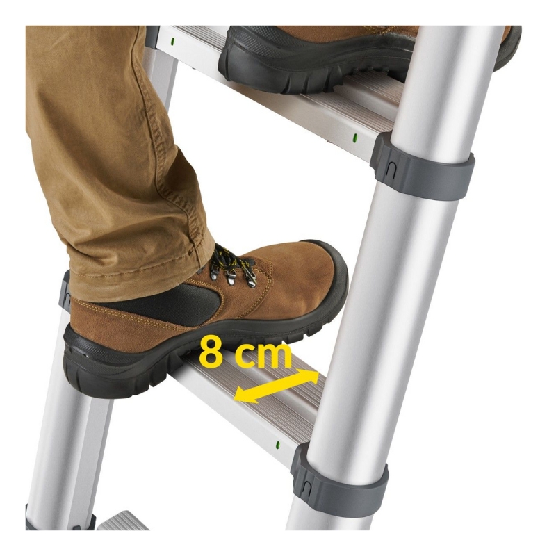 Hailo Flexline T100 tikas, 9 askelmaa