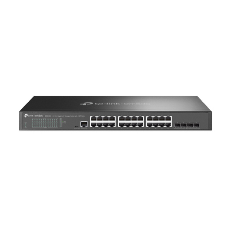 TP-Link Omada SG3428 (JetStream) 24-porttinen Gigabit-kytkin, 4x SFP, V2.4