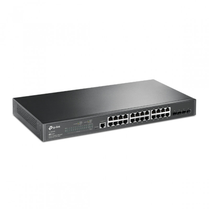 TP-Link Omada SG3428 (JetStream) 24-porttinen Gigabit-kytkin, 4x SFP, V2.4