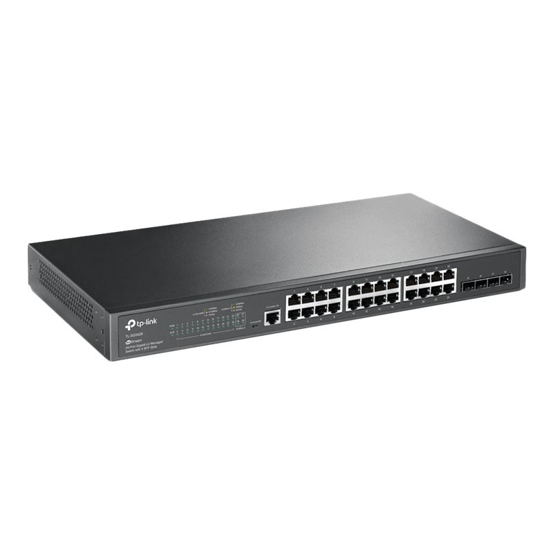 TP-Link Omada SG3428 (JetStream) 24-porttinen Gigabit-kytkin, 4x SFP, V2.4