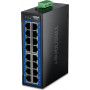 TRENDnet TI-G160 16-porttinen Gigabit-teollisuuskytkin DIN-kiskoon