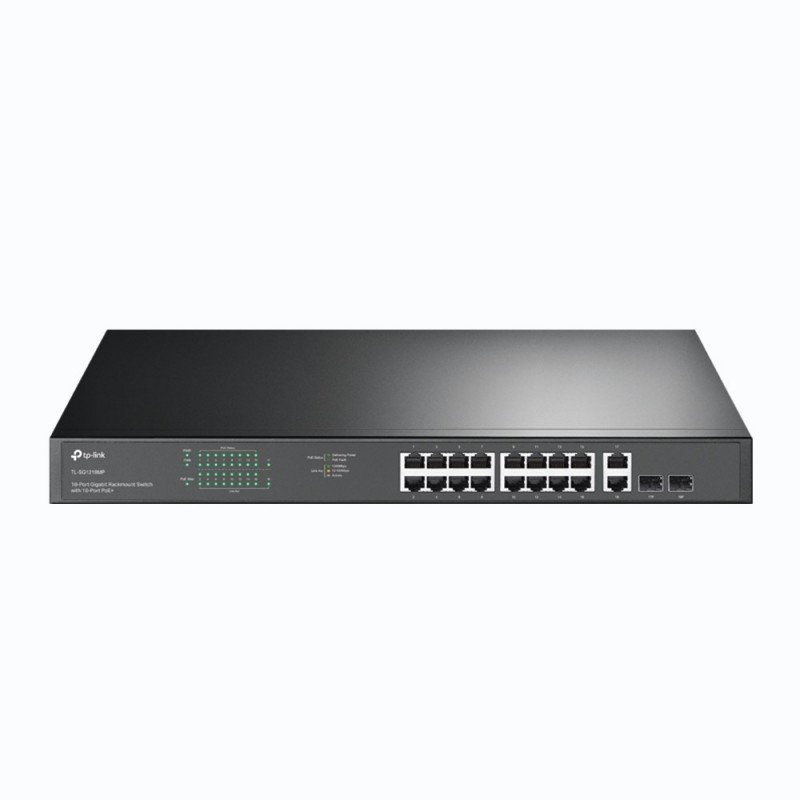 TP-Link kytkin TL-SG1218MP 18-porttinen Gigabit PoE V5.4