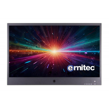 Ernitec 22 tuuman 1080p PVM-monitori integroidulla IP:llä, metallikotelo, 24/7