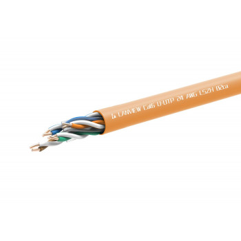 LANVIEW Cat 6 U/UTP LSZH B2ca massiivinen verkkokaapeli