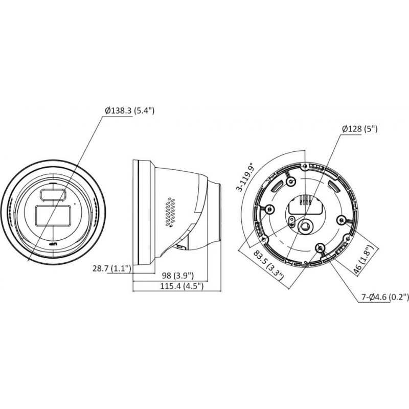 IP-kamera Hikvision DS-2CD2387G2H-LISU/SL(4mm)(eF)