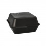 PAPSTAR kertakäyttöiset menuboxit, 15,6 x 15,6 cm, musta, 36 kpl (96548)