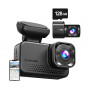REDTIGER VC70 Wi-Fi 4K + 2,5K autokamera 128GB kortilla