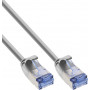 InLine Slim Cat6a U/FTP verkkokaapeli RJ45, 1 m, harmaa