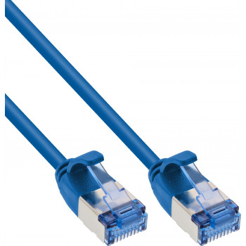 InLine Slim Cat6a U/FTP verkkokaapeli RJ45, 1 m, sininen