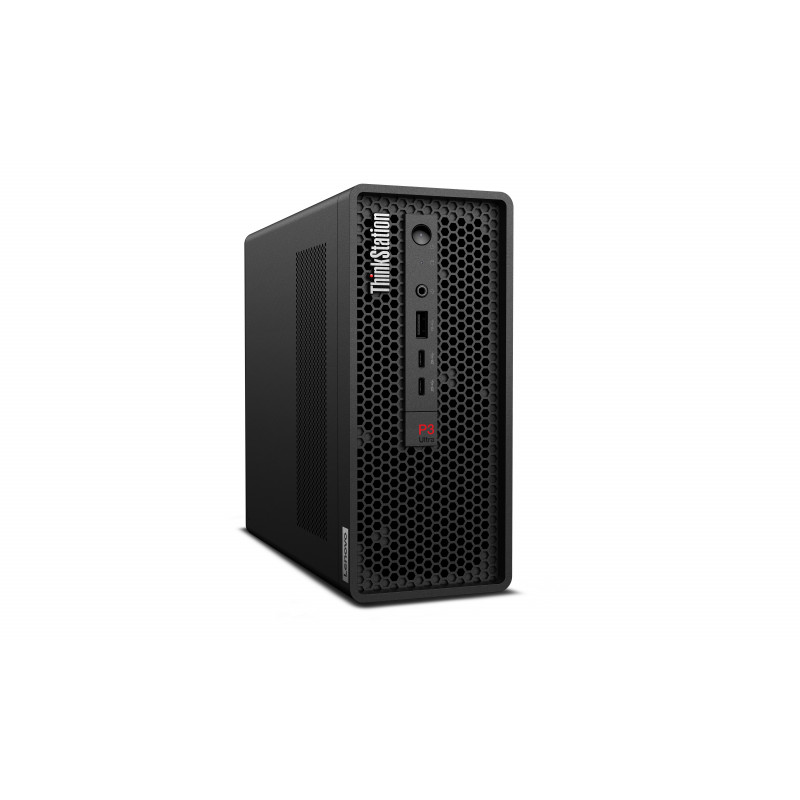 Lenovo ThinkStation P3 Ultra Gen 2 SFF työasema - Intel Core Ultra 7 265K, 32GB RAM, 1TB SSD, NVIDIA RTX A400 4GB, Windows 11 Pro