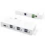 EXSYS EX-1189HMVS-3W USB-keskitin USB 3.2 Gen 1 (3.1 Gen 1) Type-B valkoinen