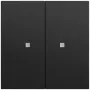 GIRA 517374 keinupainike 2-kertainen OneKNX System 70 musta (517374)