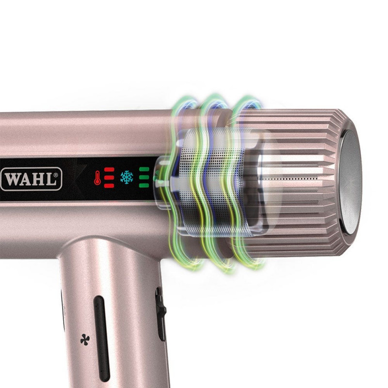 Wahl Vanquish hiustenkuivaaja, 1600 W, rosekulta (4321-0471)