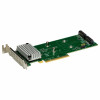 Supermicro AOC-SLG4-2H8M2-O 2-porttinen M.2 NVMe/SATA RAID 0/1 -kortti, Low-Profile PCIe 4.0 x16