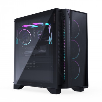 Gigabyte AORUS PRIME 5 AP5A7N7T-5102 pöytätietokone - AMD Ryzen 7, Windows 11 Home, musta/läpinäkyvä