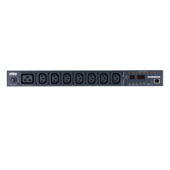 ATEN PE6208 eco PDU 16A 8-lähtöinen 1U mitattu ja kytkettävä