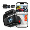REDTIGER F4 Pro WiFi 4K + 1080p 128GB autokamera