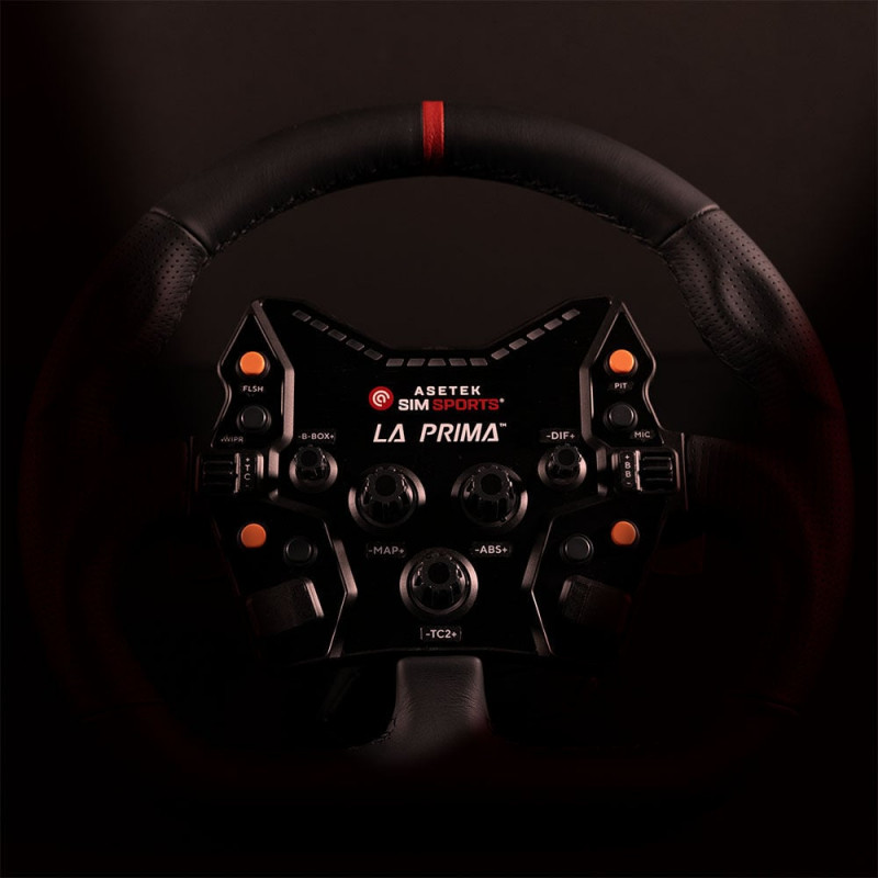 Asetek SimSports tarra-sarja - valkoinen