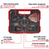 Einhell 708136 monitoimityökalun lisätarvikesarja, 35 osaa, XL-PLUS-CASE-laukussa