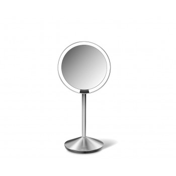 simplehuman taittopeili sensorilla, 12 cm, ladattava, harjattu ruostumaton teräs