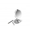 simplehuman taittopeili sensorilla, 12 cm, ladattava, harjattu ruostumaton teräs