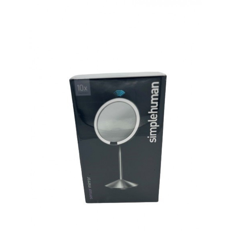 simplehuman taittopeili sensorilla, 12 cm, ladattava, harjattu ruostumaton teräs