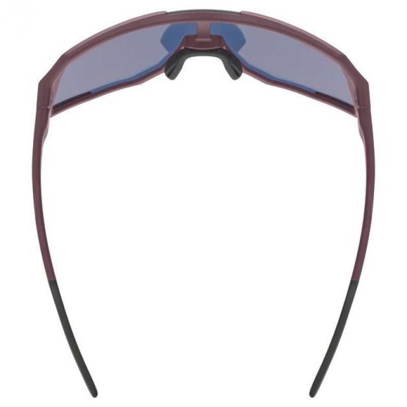 Uvex Sequenze CV pyöräilylasit, Cranberry Matt / Mirror Red