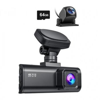 REDTIGER F7N (64G) WiFi 4K + 1080p autokamera