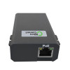 Microconnect POEINJ-60W-USBC Gigabit-PoE-injektori, IEEE 802.3af/802.3bt, 100 m, musta